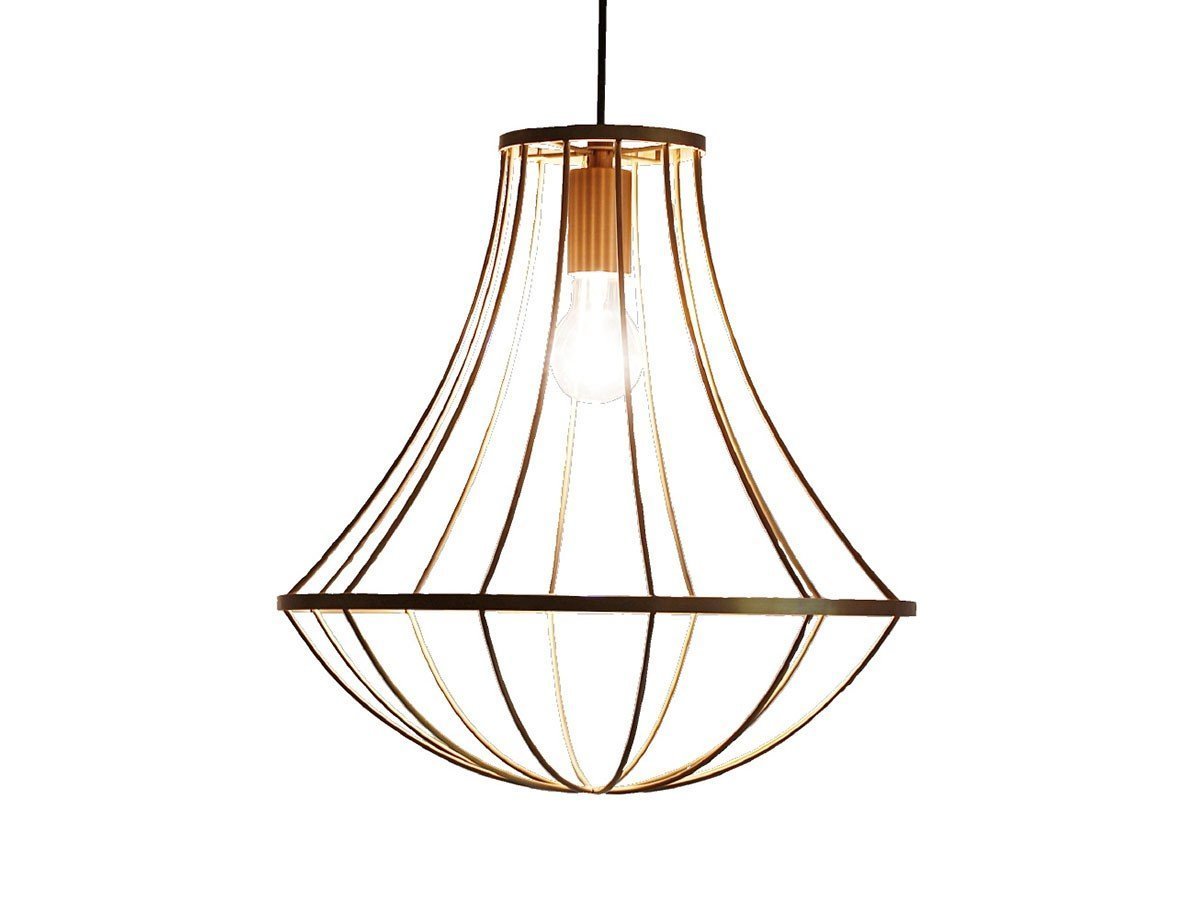 【フライミー ブラン/FLYMEe Blanc / GOODS】のPendant Lamp / ペンダントランプ #12691 インテリア・キッズ・メンズ・レディースファッション・服の通販 founy(ファウニー) 　送料無料　Free Shipping　おすすめ　Recommended / Our Picks　シンプル　Simple, Minimal　フォルム　Silhouette, Form　フレーム　Frame, Outline　ホーム・キャンプ・アウトドア・お取り寄せ　Home Living / Home & Lifestyle / Camping Gear / Outdoor Camping　家具・インテリア　Home Furniture & Interior. Stylish & Functional Living Spaces　ライト・照明　Lamps & Lighting Fixtures　ペンダントライト・吊り下げ照明　Pendant Light / Hanging Light Fixture　アンティークゴールド、付属電球:白熱電球|ID: prp329100000010457 ipo3291000000037076190