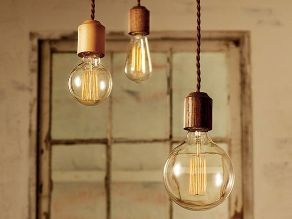 【フライミーパーラー/FLYMEe Parlor / GOODS】のPendant Light / ペンダントライト #19696 インテリア・キッズ・メンズ・レディースファッション・服の通販 founy(ファニー) 　おすすめ　Recommended / Our Picks　アンティーク　Antique-Inspired　ウッド　Wooden Design　シンプル　Simple, Minimal　ツイスト　Tweed, Tweed Fabric　フォルム　Silhouette, Form　ベーシック　Basic, Essential　ホーム・キャンプ・アウトドア・お取り寄せ　Home Living / Home & Lifestyle / Camping Gear / Outdoor Camping　家具・インテリア　Home Furniture & Interior. Stylish & Functional Living Spaces　ライト・照明　Lamps & Lighting Fixtures　ペンダントライト・吊り下げ照明　Pendant Light / Hanging Light Fixture　付属電球:(左から)BU-1150、BU-1149、BU-1151|ID: prp329100000010467 ipo3291000000030184341