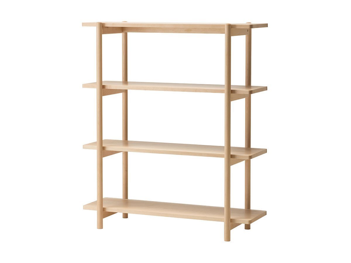 【コサイン/cosine / GOODS】のLIVING SHELF / リビングシェルフ 高さ120cm インテリア・キッズ・メンズ・レディースファッション・服の通販 founy(ファニー) 　送料無料　Free Shipping　シンプル　Simple　ボックス　Box　ホーム・キャンプ・アウトドア・お取り寄せ　Home,Garden,Outdoor,Camping Gear　家具・インテリア　Furniture　収納家具・キャビネット　Storage Furniture　ラック・シェルフ　Rack Shelf　ウッド:メープル|ID: prp329100000010468 ipo3291000000030193426