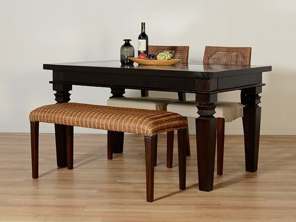 【カジャ/KAJA / GOODS】のCERES Venice Long Stool / セレス ベニス ロングスツール インテリア・キッズ・メンズ・レディースファッション・服の通販 founy(ファニー) 　テーブル　Table, Dining Table　ラタン　Rattan, Woven Rattan　リゾート　Resort, Vacation Style　ロング　Long, Long-Length　ホーム・キャンプ・アウトドア・お取り寄せ　Home Living / Home & Lifestyle / Camping Gear / Outdoor Camping　家具・インテリア　Home Furniture & Interior. Stylish & Functional Living Spaces　チェア・椅子　Seating & Chairs　スツール・バースツール　Stools & Bar Stools　ホーム・キャンプ・アウトドア・お取り寄せ　Home Living / Home & Lifestyle / Camping Gear / Outdoor Camping　家具・インテリア　Home Furniture & Interior. Stylish & Functional Living Spaces　チェア・椅子　Seating & Chairs　ダイニングベンチ・玄関ベンチ　Bench & Dining Benches　脚が濃いブラウンのため、ダーク色のテーブルとも合います。|ID: prp329100000010480 ipo3291000000036179268