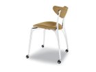 【フライミー ノワール/FLYMEe Noir / GOODS】のArm Chair / アームチェア 4本脚キャスター m71232 張地:本革キャメル|ID:prp329100000010513