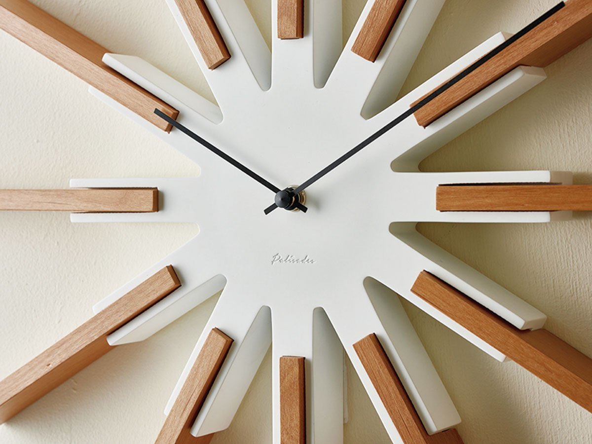 【フライミーパーラー/FLYMEe Parlor / GOODS】のWall Clock / ウォールクロック #105318 人気、トレンドファッション・服の通販 founy(ファニー) 　ウッド　Wooden Design　時計　Watch, Wristwatch　ホーム・キャンプ・アウトドア・お取り寄せ　Home Living / Home & Lifestyle / Camping Gear / Outdoor Camping　家具・インテリア　Home Furniture & Interior. Stylish & Functional Living Spaces　その他 インテリア雑貨、家具　Home Decor & Furniture Extras　other-4|ID: prp329100000010555 ipo3291000000031484842