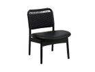 【アリアケ/ARIAKE / GOODS】のSaga Low Chair / サガ ローチェア 張地:ブラック(レザー / ミドリ)、フレーム:スミアッシュ|ID: prp329100000010566 ipo3291000000014971561