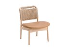 【アリアケ/ARIAKE / GOODS】のSaga Low Chair / サガ ローチェア 張地:ナチュラル(レザー / ミドリ)、フレーム:ホワイトオーク|ID: prp329100000010566 ipo3291000000030217338