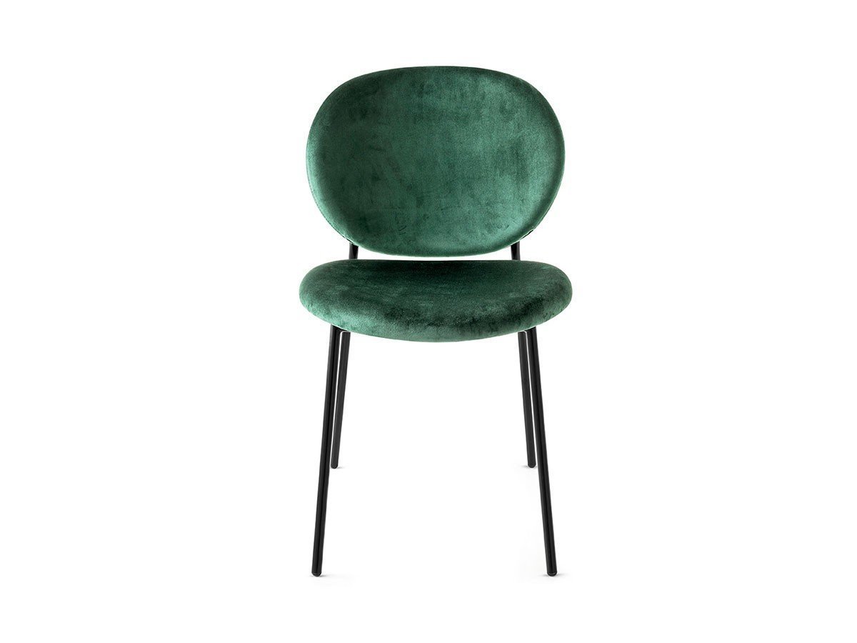 【カリガリス/Calligaris / GOODS】のINES / イネス CS/2004 インテリア・キッズ・メンズ・レディースファッション・服の通販 founy(ファニー) 　送料無料　Free Shipping　フレーム　Frame, Outline　ベルベット　Velvet, Velvety　モダン　Modern, Contemporary　ホーム・キャンプ・アウトドア・お取り寄せ　Home Living / Home & Lifestyle / Camping Gear / Outdoor Camping　家具・インテリア　Home Furniture & Interior. Stylish & Functional Living Spaces　チェア・椅子　Seating & Chairs　ダイニングチェア・木製チェア　Dining Chairs　シートS0H フォレストグリーン、フレームP15 マットブラック|ID: prp329100000010574 ipo3291000000034876780