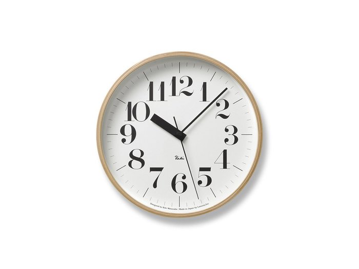 【レムノス/Lemnos / GOODS】のRIKI CLOCK RC / リキ クロック RC 電波時計 WR20-02 インテリア・キッズ・メンズ・レディースファッション・服の通販 founy(ファニー) https://founy.com/ 送料無料 Free Shipping シンプル Simple 時計 Clock ホーム・キャンプ・アウトドア・お取り寄せ Home,Garden,Outdoor,Camping Gear 家具・インテリア Furniture その他 インテリア雑貨、家具 Furniture, Interior, Others |ID: prp329100000010600 ipo3291000000022669614