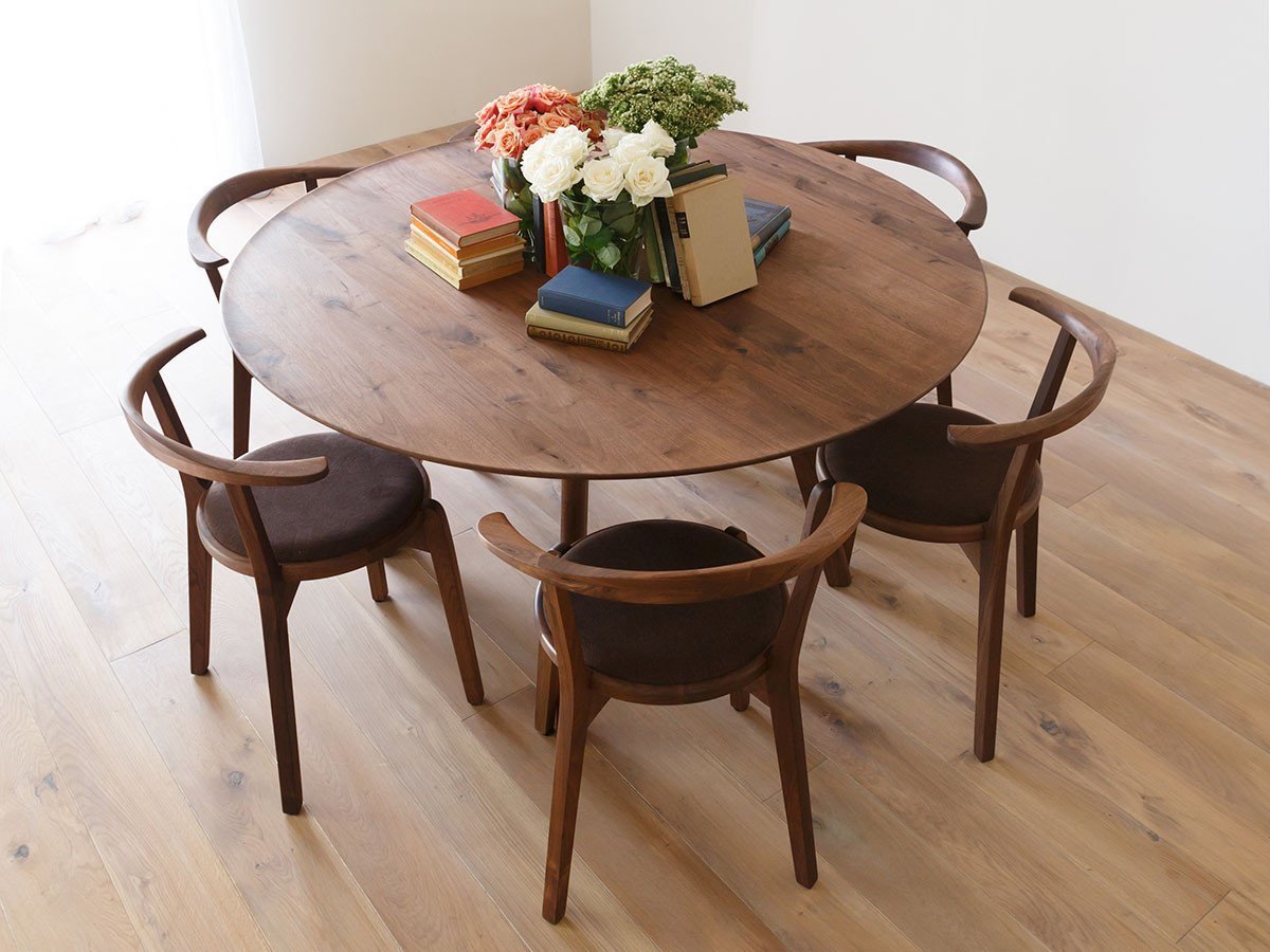 【ヒラシマ/HIRASHIMA / GOODS】のAGILE Circle Dining Table / アジレ サークルダイニングテーブル 人気、トレンドファッション・服の通販 founy(ファニー) 　コンパクト　Compact　テーブル　Table　パーティ　Party　ラウンド　Round　エレガント 上品　Elegant　ホーム・キャンプ・アウトドア・お取り寄せ　Home,Garden,Outdoor,Camping Gear　家具・インテリア　Furniture　テーブル　Table　ダイニングテーブル　Dining Table　other-2|ID: prp329100000010636 ipo3291000000031497351