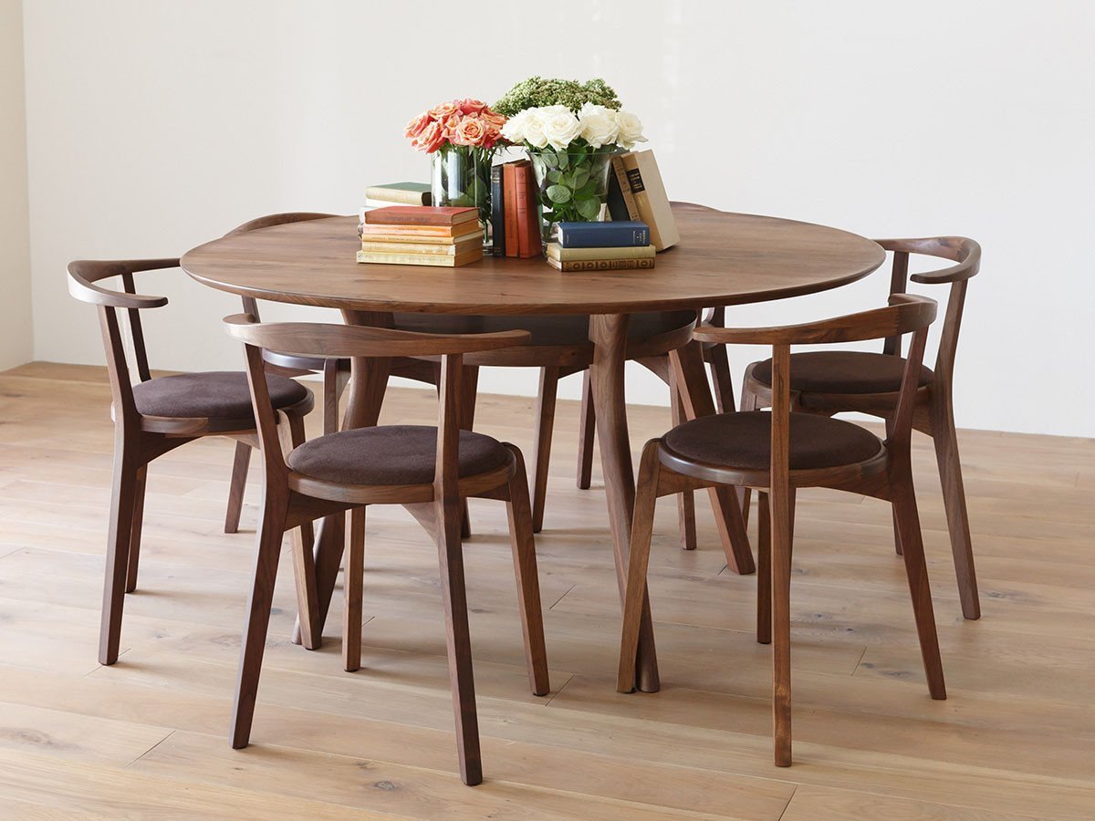 【ヒラシマ/HIRASHIMA / GOODS】のAGILE Circle Dining Table / アジレ サークルダイニングテーブル 人気、トレンドファッション・服の通販 founy(ファニー) 　コンパクト　Compact　テーブル　Table　パーティ　Party　ラウンド　Round　エレガント 上品　Elegant　ホーム・キャンプ・アウトドア・お取り寄せ　Home,Garden,Outdoor,Camping Gear　家具・インテリア　Furniture　テーブル　Table　ダイニングテーブル　Dining Table　other-3|ID: prp329100000010636 ipo3291000000031497352