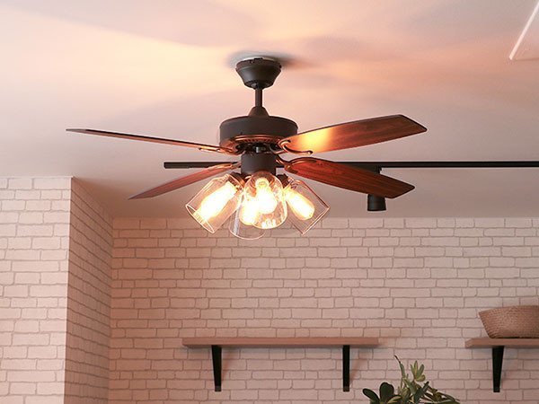 【フライミーパーラー/FLYMEe Parlor / GOODS】のCeiling Fan / シーリングファン #106778 人気、トレンドファッション・服の通販 founy(ファニー) 　ヴィンテージ　Vintage Style　ガラス　Glass, Glassware　ダウン　Down, Puffer　ブレード　Braid, Decorative Trim　リバーシブル　Reversible, Two-Sided　冬　Winter / This Winter　送料無料　Free Shipping　夏　Summer　ホーム・キャンプ・アウトドア・お取り寄せ　Home Living / Home & Lifestyle / Camping Gear / Outdoor Camping　家具・インテリア　Home Furniture & Interior. Stylish & Functional Living Spaces　ライト・照明　Lamps & Lighting Fixtures　other-4|ID: prp329100000010646 ipo3291000000031544708