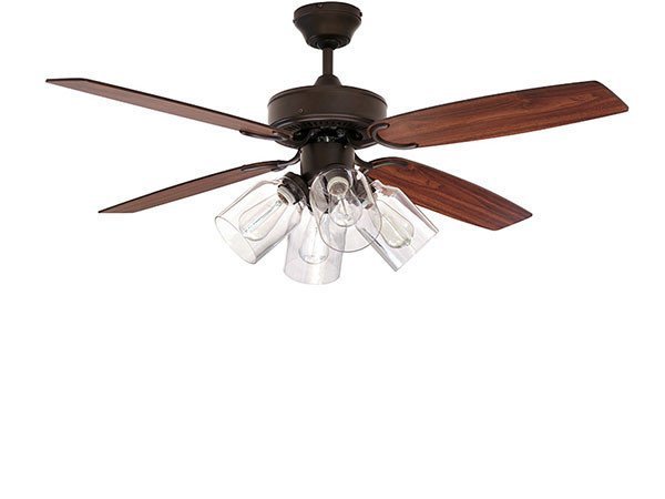 【フライミーパーラー/FLYMEe Parlor / GOODS】のCeiling Fan / シーリングファン #106778 人気、トレンドファッション・服の通販 founy(ファニー) 　ヴィンテージ　Vintage Style　ガラス　Glass, Glassware　ダウン　Down, Puffer　ブレード　Braid, Decorative Trim　リバーシブル　Reversible, Two-Sided　冬　Winter / This Winter　送料無料　Free Shipping　夏　Summer　ホーム・キャンプ・アウトドア・お取り寄せ　Home Living / Home & Lifestyle / Camping Gear / Outdoor Camping　家具・インテリア　Home Furniture & Interior. Stylish & Functional Living Spaces　ライト・照明　Lamps & Lighting Fixtures　 other-1|ID: prp329100000010646 ipo3291000000036761392