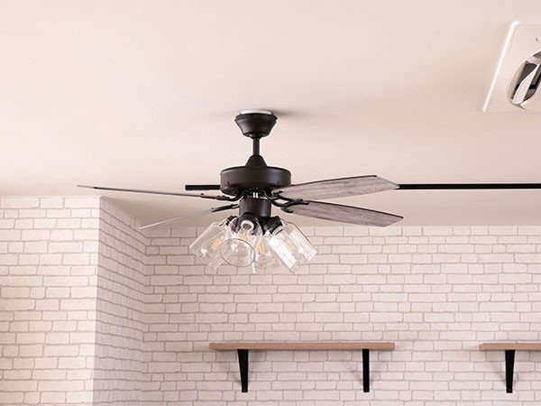 【フライミーパーラー/FLYMEe Parlor / GOODS】のCeiling Fan / シーリングファン #106778 インテリア・キッズ・メンズ・レディースファッション・服の通販 founy(ファニー) 　ヴィンテージ　Vintage Style　ガラス　Glass, Glassware　ダウン　Down, Puffer　ブレード　Braid, Decorative Trim　リバーシブル　Reversible, Two-Sided　冬　Winter / This Winter　送料無料　Free Shipping　夏　Summer　ホーム・キャンプ・アウトドア・お取り寄せ　Home Living / Home & Lifestyle / Camping Gear / Outdoor Camping　家具・インテリア　Home Furniture & Interior. Stylish & Functional Living Spaces　ライト・照明　Lamps & Lighting Fixtures　|ID: prp329100000010646 ipo3291000000036761396