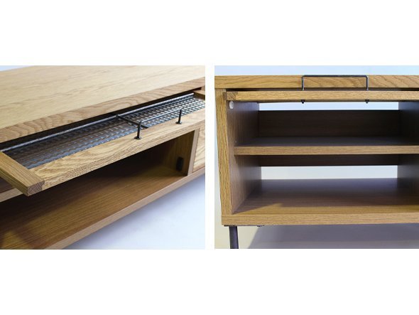【アデペシュ/a.depeche / GOODS】のcadeal TV board 1500 / カデル テレビボード 1500 インテリア・キッズ・メンズ・レディースファッション・服の通販 founy(ファニー) 　ガラス　Glass　フラップ　Flap　ホーム・キャンプ・アウトドア・お取り寄せ　Home,Garden,Outdoor,Camping Gear　家具・インテリア　Furniture　テレビボード・テレビ台　TV Stand　テレビボード　Tv Board　開閉に便利なフラップ式の扉。背板が大きく開いているため配線も楽に行えます。|ID: prp329100000010684 ipo3291000000030241664
