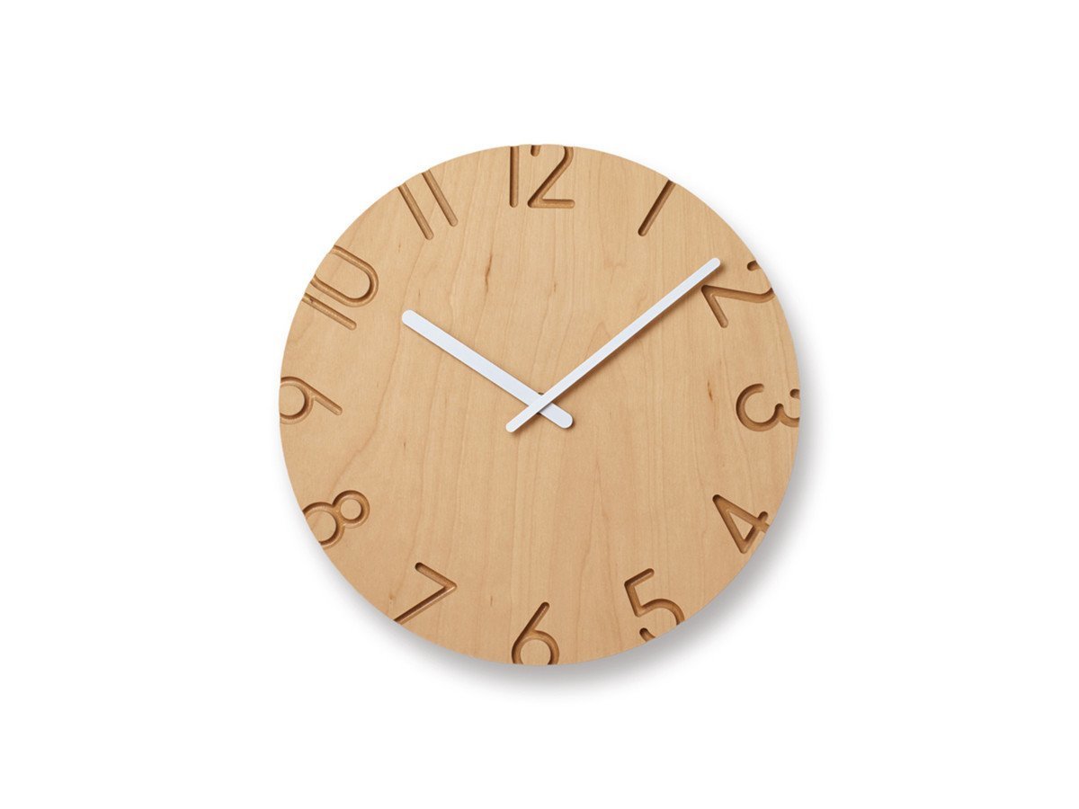 【レムノス/Lemnos / GOODS】のCARVED WOOD BIRCH / カーヴド ウッドバーチ 直径30.5cm インテリア・キッズ・メンズ・レディースファッション・服の通販 founy(ファニー) 送料無料 Free Shipping グラフィック Graphic, Graphic Design フォルム Silhouette, Form 時計 Watch, Wristwatch ホーム・キャンプ・アウトドア・お取り寄せ Home Living / Home & Lifestyle / Camping Gear / Outdoor Camping 家具・インテリア Home Furniture & Interior. Stylish & Functional Living Spaces その他 インテリア雑貨、家具 Home Decor & Furniture Extras -|ID: prp329100000010695 ipo3291000000030230094