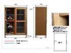 【アデペシュ/a.depeche / GOODS】のcadeal slide glass cabinet low / カデル スライドガラス キャビネット ロー -|ID:prp329100000010735