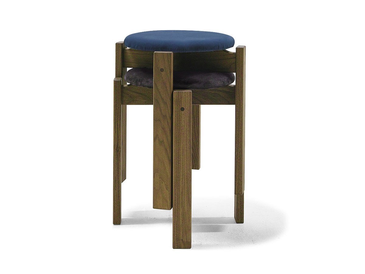 【マスターウォール/MASTERWAL / GOODS】のMARK STOOL / マーク スツール インテリア・キッズ・メンズ・レディースファッション・服の通販 founy(ファニー) 　送料無料　Free Shipping　クッション　Cushion　コンパクト　Compact　シンプル　Simple　ファブリック　Fabric　ホーム・キャンプ・アウトドア・お取り寄せ　Home,Garden,Outdoor,Camping Gear　家具・インテリア　Furniture　チェア・椅子　Chair　スツール　Stool　張地:(上から)ルクソール グレープ(ファブリック3)、ルクソール ネイビー(ファブリック3)、フレ|ID: prp329100000010743 ipo3291000000030175122