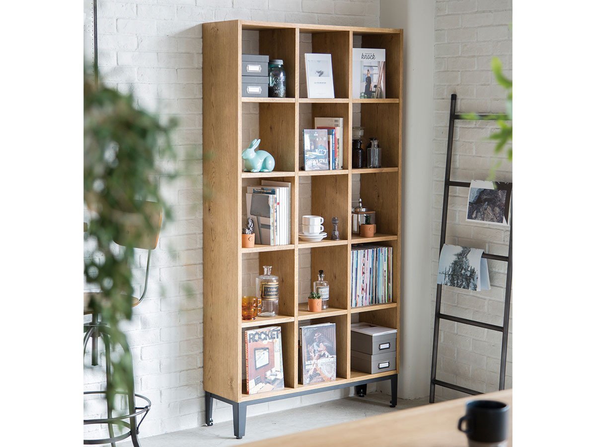 【イージーライフ/Easy Life / GOODS】のHOWL SHELF / ハウル シェルフ 3 × 5 鉄脚 人気、トレンドファッション・服の通販 founy(ファニー) 　ホーム・キャンプ・アウトドア・お取り寄せ　Home Living / Home & Lifestyle / Camping Gear / Outdoor Camping　家具・インテリア　Home Furniture & Interior. Stylish & Functional Living Spaces　収納家具・キャビネット　Storage Furniture　シェルフ・オープンラック・収納棚　Open Shelf Rack　other-2|ID: prp329100000010750 ipo3291000000031532997