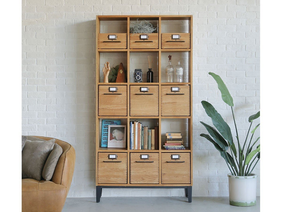 【イージーライフ/Easy Life / GOODS】のHOWL SHELF / ハウル シェルフ 3 × 5 鉄脚 インテリア・キッズ・メンズ・レディースファッション・服の通販 founy(ファニー) ホーム・キャンプ・アウトドア・お取り寄せ Home Living / Home & Lifestyle / Camping Gear / Outdoor Camping 家具・インテリア Home Furniture & Interior. Stylish & Functional Living Spaces 収納家具・キャビネット Storage Furniture シェルフ・オープンラック・収納棚 Open Shelf Rack 「クック ボックス Gサイズ / Hサイズ」がちょうど良く収まります。|ID: prp329100000010750 ipo3291000000036858221