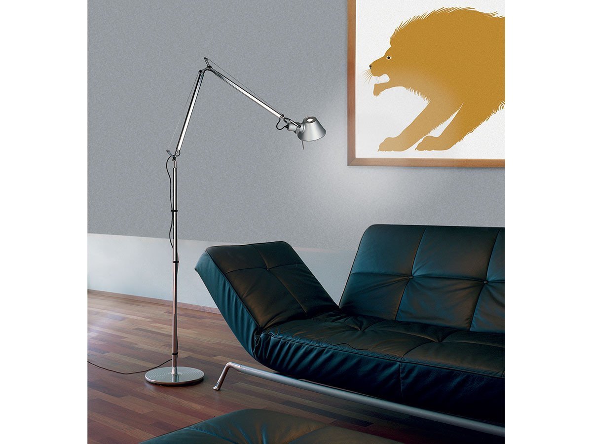 【アルテミデ/Artemide / GOODS】のTOLOMEO Floor / トロメオ フロア 人気、トレンドファッション・服の通販 founy(ファニー) 　送料無料　Free Shipping　イタリア　Italy　バランス　Balance　フォルム　Form　ワイヤー　Wire　ホーム・キャンプ・アウトドア・お取り寄せ　Home,Garden,Outdoor,Camping Gear　家具・インテリア　Furniture　ライト・照明　Lighting & Light Fixtures　フロアライト・スタンドライト　Floor Light/Stand Light　other-2|ID: prp329100000010755 ipo3291000000031539627