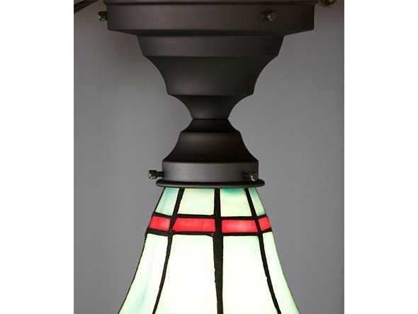 【フライミー ファクトリー/FLYMEe Factory / GOODS】のCUSTOM SERIES Basic Ceiling Lamp × Stained Glass Dots / カスタムシリーズ ベーシックシーリングランプ × ステンドグラス(ドッツ) インテリア・キッズ・メンズ・レディースファッション・服の通販 founy(ファニー) 　送料無料　Free Shipping　ドット　Dot　ハンド　Hand　ベーシック　Basic　ホーム・キャンプ・アウトドア・お取り寄せ　Home,Garden,Outdoor,Camping Gear　家具・インテリア　Furniture　ライト・照明　Lighting & Light Fixtures　シーリングライト　Ceiling Light　参考イメージ|ID: prp329100000010756 ipo3291000000030242892