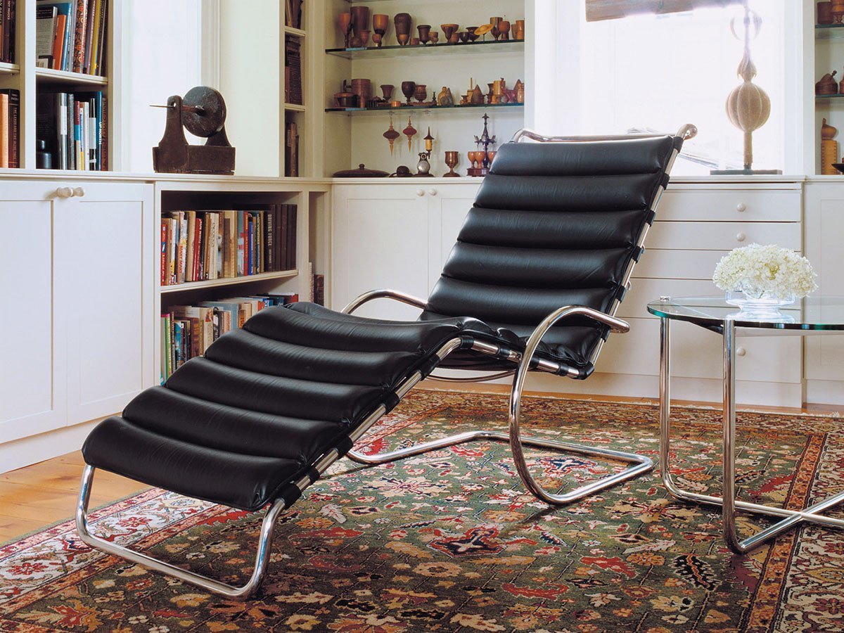 【ノル/Knoll / GOODS】のMies van der Rohe Collection MR Adjustable Chaise Lounge / ミース ファン デル ローエ コレクション MR アジャスタブル シェーズラウンジ 人気、トレンドファッション・服の通販 founy(ファニー) 　エレガント 上品　Elegant　クッション　Cushion　コレクション　Collection　フォルム　Form　フレーム　Flame　ホーム・キャンプ・アウトドア・お取り寄せ　Home,Garden,Outdoor,Camping Gear　家具・インテリア　Home Furniture & Interior. Stylish & Functional Living Spaces　チェア・椅子　Chair　リクライニングチェア　Recliner Chair　other-4|ID: prp329100000010763 ipo3291000000031548393