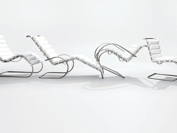 【ノル/Knoll / GOODS】のMies van der Rohe Collection MR Adjustable Chaise Lounge / ミース ファン デル ローエ コレクション MR アジャスタブル シェーズラウンジ 人気、トレンドファッション・服の通販 founy(ファニー) 　エレガント 上品　Elegant　クッション　Cushion　コレクション　Collection　フォルム　Form　フレーム　Flame　ホーム・キャンプ・アウトドア・お取り寄せ　Home,Garden,Outdoor,Camping Gear　家具・インテリア　Home Furniture & Interior. Stylish & Functional Living Spaces　チェア・椅子　Chair　リクライニングチェア　Recliner Chair　other-6|ID: prp329100000010763 ipo3291000000031548397