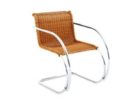 【ノル/Knoll / GOODS】のMies van der Rohe Collection MR Chair with Arms / ミース ファン デル ローエ コレクション MR チェア アーム付(籐張り) 人気、トレンドファッション・服の通販 founy(ファニー) 送料無料 Free Shipping クラシック Classic コレクション Collection ホーム・キャンプ・アウトドア・お取り寄せ Home,Garden,Outdoor,Camping Gear 家具・インテリア Furniture チェア・椅子 Chair ダイニングチェア Dining Chair |ID:prp329100000010764