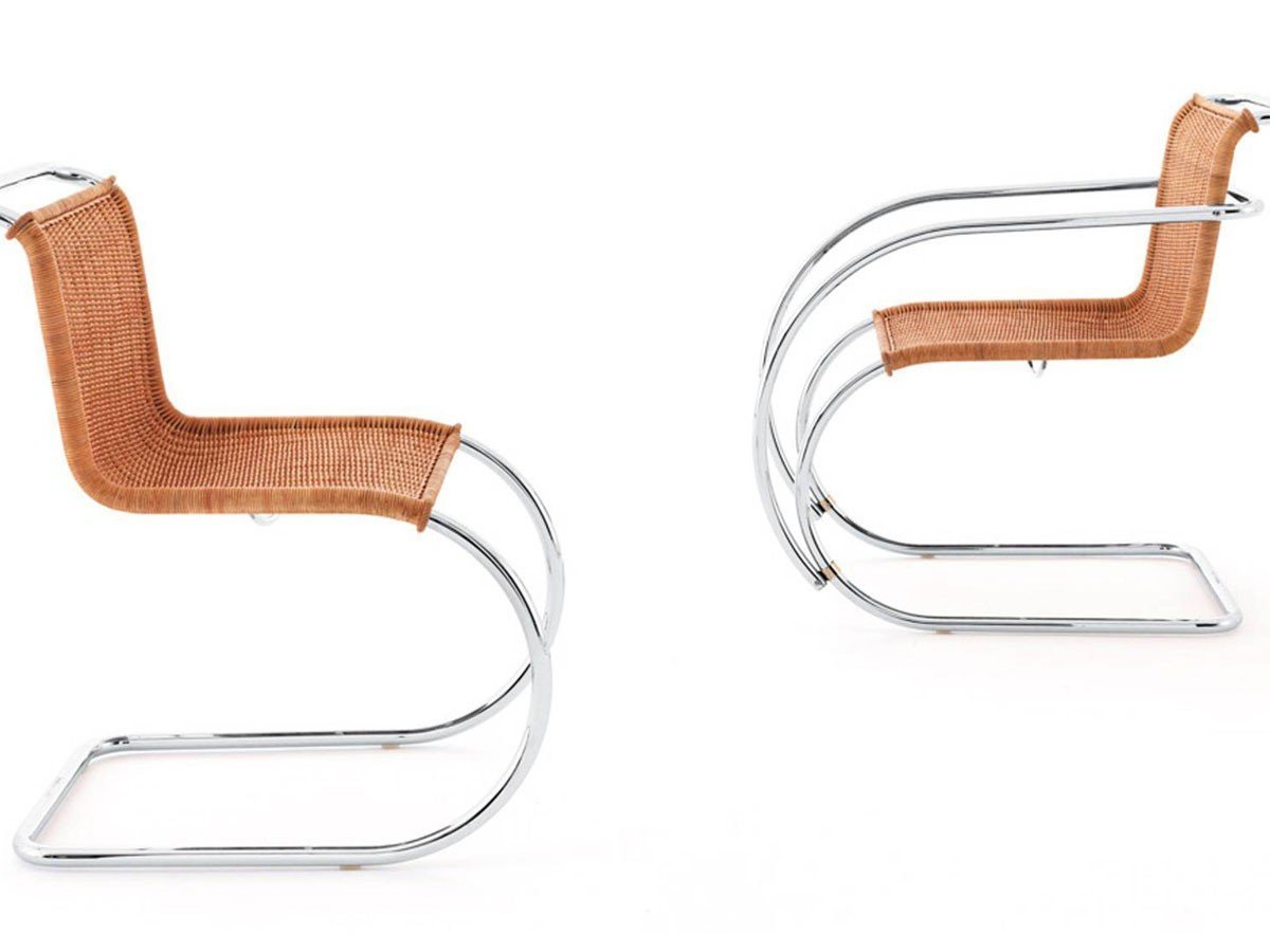【ノル/Knoll / GOODS】のMies van der Rohe Collection MR Chair with Arms / ミース ファン デル ローエ コレクション MR チェア アーム付(籐張り) 人気、トレンドファッション・服の通販 founy(ファニー) 　送料無料　Free Shipping　クラシック　Classic, Timeless Style　コレクション　Collection, Seasonal Line　ホーム・キャンプ・アウトドア・お取り寄せ　Home Living / Home & Lifestyle / Camping Gear / Outdoor Camping　家具・インテリア　Home Furniture & Interior. Stylish & Functional Living Spaces　チェア・椅子　Seating & Chairs　ダイニングチェア・木製チェア　Dining Chairs　other-4|ID: prp329100000010764 ipo3291000000031484194