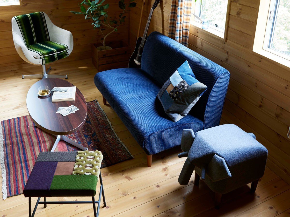 【スウィッチ/SWITCH / GOODS】のCokes Sofa 2P / コークス 2人掛けソファ インテリア・キッズ・メンズ・レディースファッション・服の通販 founy(ファニー) 　コンパクト　Compact, Small Size　フォルム　Silhouette, Form　ペンシル　Pencil, Pencil Skirt　ホーム・キャンプ・アウトドア・お取り寄せ　Home Living / Home & Lifestyle / Camping Gear / Outdoor Camping　家具・インテリア　Home Furniture & Interior. Stylish & Functional Living Spaces　ソファー　Couches & Sofas　張地: F-36 コーデュロイ ネイビー(Sシリーズ)|ID: prp329100000010770 ipo3291000000036854729