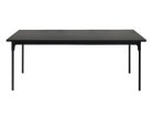 【デュアル/dual / GOODS】のdining table / ダイニングテーブル 天板:ホワイトアッシュ無垢材 / ブラック、脚部:スチール脚|ID:prp329100000010792