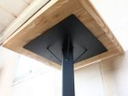 【イカピー/ikp / GOODS】のCAFE STYLE TABLE 700 / カフェ風テーブル 700 アイアンの脚部は、しっかりと天板を支えます。|ID:prp329100000010892