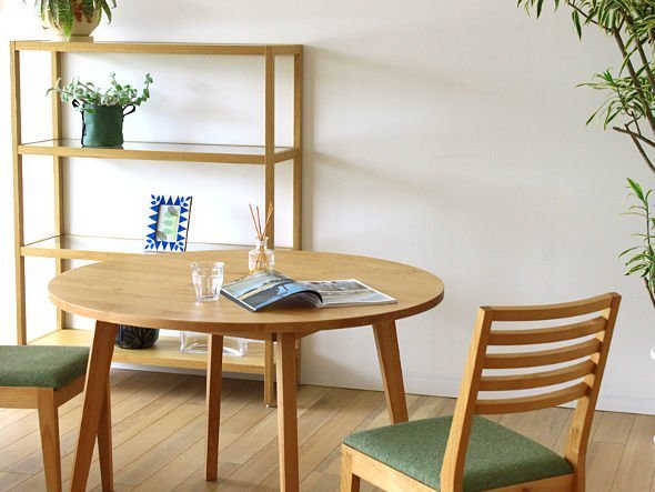 【フライミー ヴェール/FLYMEe vert / GOODS】のROUND DINING TABLE / ラウンド ダイニングテーブル #27173 人気、トレンドファッション・服の通販 founy(ファニー) 　シンプル　Simple, Minimal　テーブル　Table, Dining Table　ラウンド　Round, Round Neck　ホーム・キャンプ・アウトドア・お取り寄せ　Home Living / Home & Lifestyle / Camping Gear / Outdoor Camping　家具・インテリア　Home Furniture & Interior. Stylish & Functional Living Spaces　テーブル　Dining, Coffee & Side Tables　ダイニングテーブル・食卓テーブル　Dining Tables　other-5|ID: prp329100000010894 ipo3291000000031531574