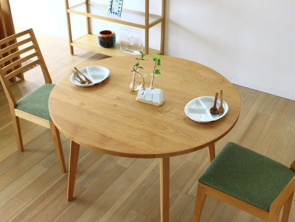 【フライミー ヴェール/FLYMEe vert / GOODS】のROUND DINING TABLE / ラウンド ダイニングテーブル #27173 人気、トレンドファッション・服の通販 founy(ファニー) 　シンプル　Simple, Minimal　テーブル　Table, Dining Table　ラウンド　Round, Round Neck　ホーム・キャンプ・アウトドア・お取り寄せ　Home Living / Home & Lifestyle / Camping Gear / Outdoor Camping　家具・インテリア　Home Furniture & Interior. Stylish & Functional Living Spaces　テーブル　Dining, Coffee & Side Tables　ダイニングテーブル・食卓テーブル　Dining Tables　other-6|ID: prp329100000010894 ipo3291000000031531576