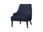 【フライミー ブラン/FLYMEe Blanc / GOODS】のLOUNGE CHAIR / ラウンジチェア n5933 張地:フィル ネイビー(Cランク)、脚部ダークブラウン|ID: prp329100000010905 ipo3291000000033344127