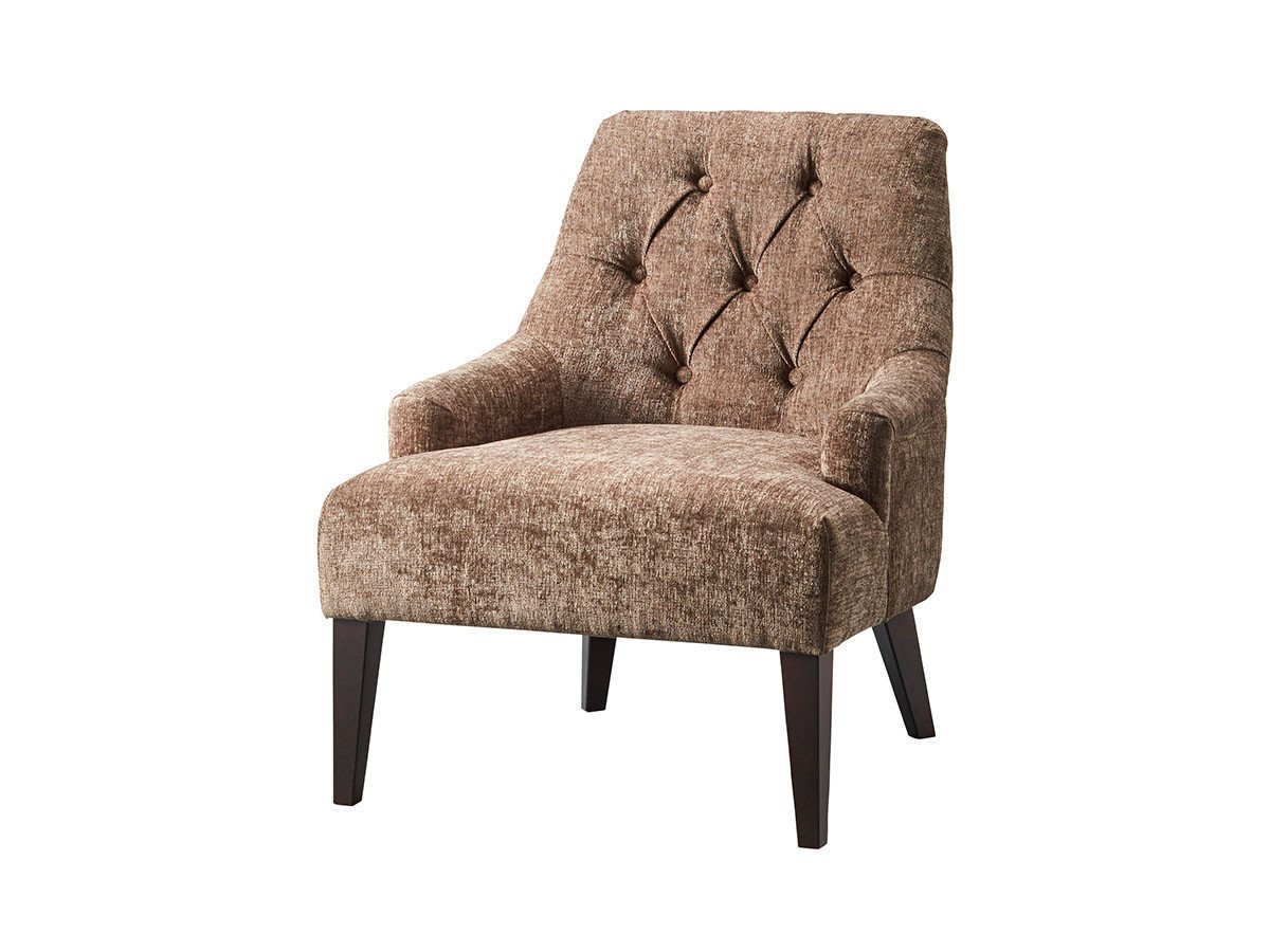 【フライミー ブラン/FLYMEe Blanc / GOODS】のLOUNGE CHAIR / ラウンジチェア n5933 インテリア・キッズ・メンズ・レディースファッション・服の通販 founy(ファニー) 　エレガント 上品　Elegant　クラシカル　Classical, Vintage-Inspired　スマート　Smart, Elegant　モダン　Modern, Contemporary　ラグジュアリー　Luxury, Elegant　ホーム・キャンプ・アウトドア・お取り寄せ　Home Living / Home & Lifestyle / Camping Gear / Outdoor Camping　家具・インテリア　Home Furniture & Interior. Stylish & Functional Living Spaces　チェア・椅子　Seating & Chairs　ラウンジチェア・リクライナー　Lounge Chairs / Recliners　張地:脚部ダークブラウン|ID: prp329100000010905 ipo3291000000033344142