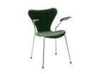 【フリッツ ハンセン/FRITZ HANSEN / GOODS】のSERIES 7 / セブンチェア フルパディング アームチェア ベルベット 3207 張地:BELFAST フォレストグリーン(カテゴリー1)、脚部:クローム仕上|ID: prp329100000010939 ipo3291000000033451707