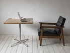 【グリニッチ オリジナル ファニチャー/greeniche original furniture / GOODS】のCafe Table / カフェテーブル 800 × 600 / 900 × 700 天板ウッド:レッドオーク、脚部シルバー、天板サイズ:幅80 × 奥行60cm × 高さ61cm &l|ID: prp329100000010948 ipo3291000000030238780