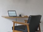 【グリニッチ オリジナル ファニチャー/greeniche original furniture / GOODS】のCafe Table / カフェテーブル 800 × 600 / 900 × 700 天板ウッド:レッドオーク、脚部シルバー、天板サイズ:幅80 × 奥行60cm × 高さ61cm &l|ID: prp329100000010948 ipo3291000000030238792
