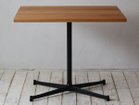 【グリニッチ オリジナル ファニチャー/greeniche original furniture / GOODS】のCafe Table / カフェテーブル 800 × 600 / 900 × 700 天板ウッド:オーク、脚部ブラック|ID: prp329100000010948 ipo3291000000030238870