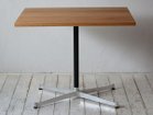 【グリニッチ オリジナル ファニチャー/greeniche original furniture / GOODS】のCafe Table / カフェテーブル 800 × 600 / 900 × 700 天板ウッド:レッドオーク、脚部ブラック × シルバー|ID: prp329100000010948 ipo3291000000030238915