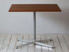 【グリニッチ オリジナル ファニチャー/greeniche original furniture / GOODS】のCafe Table / カフェテーブル 800 × 600 / 900 × 700 天板ウッド:チーク、脚部シルバー|ID: prp329100000010948 ipo3291000000030238933