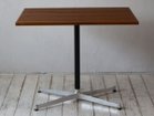 【グリニッチ オリジナル ファニチャー/greeniche original furniture / GOODS】のCafe Table / カフェテーブル 800 × 600 / 900 × 700 天板ウッド:チーク、脚部ブラック × シルバー|ID: prp329100000010948 ipo3291000000036860375