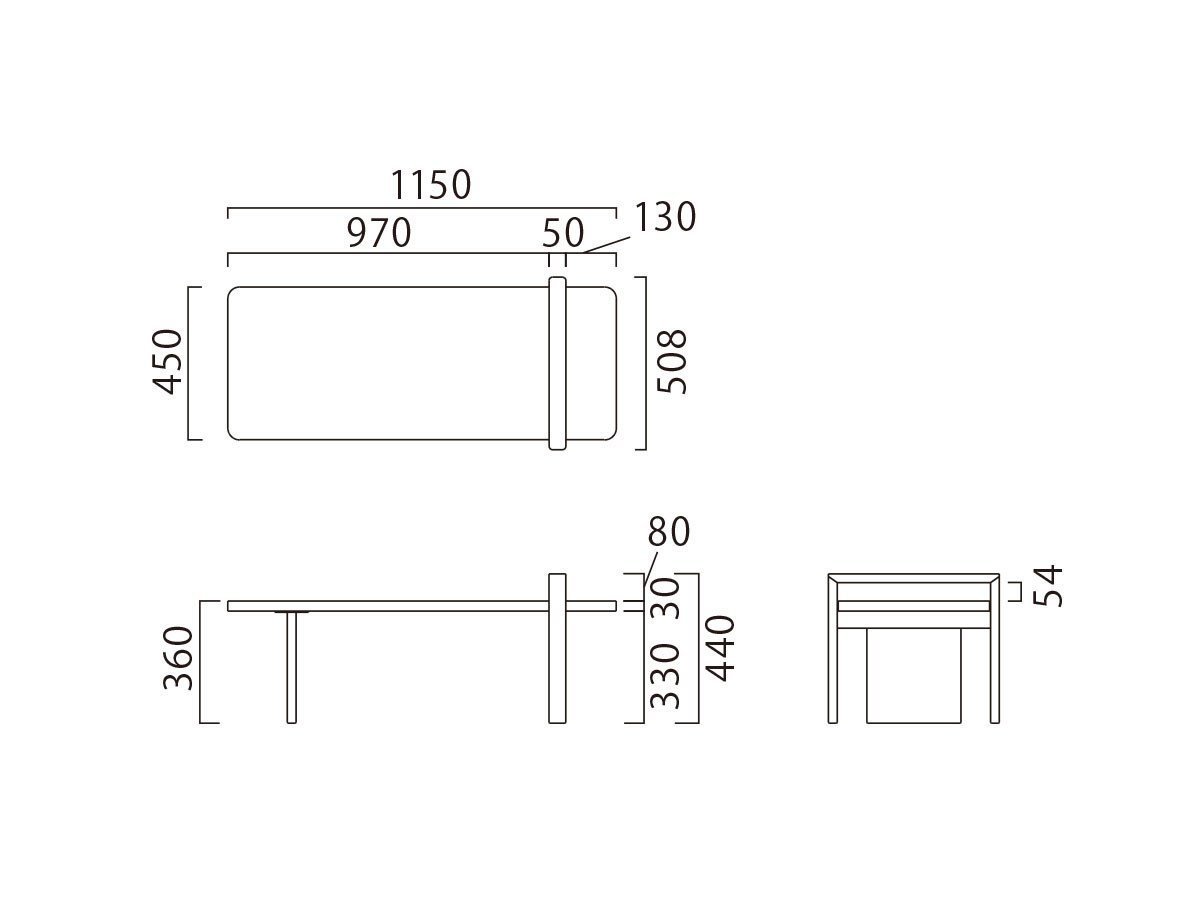 【ベラコンテ/bellacontte / GOODS】のFLOATING TABLE / フローティングテーブル インテリア・キッズ・メンズ・レディースファッション・服の通販 founy(ファニー) 送料無料 Free Shipping アシンメトリー Asymmetrical Style センター Center, Center Line テーブル Table, Dining Table ホーム・キャンプ・アウトドア・お取り寄せ Home Living / Home & Lifestyle / Camping Gear / Outdoor Camping 家具・インテリア Home Furniture & Interior. Stylish & Functional Living Spaces テーブル Dining, Coffee & Side Tables ローテーブル・センターテーブル Coffee & Center Tables 寸法図(幅115cm)|ID: prp329100000010949 ipo3291000000035126854
