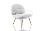 【マジス/MAGIS / GOODS】のPINA Low Chair / ピーニャ ローチェア ナチュラル脚(クヴァドラ スティールカット) ホワイト|ID: prp329100000010959 ipo3291000000033463824