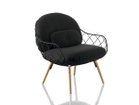 【マジス/MAGIS / GOODS】のPINA Low Chair / ピーニャ ローチェア ナチュラル脚(クヴァドラ スティールカット) ブラック|ID: prp329100000010959 ipo3291000000033463827
