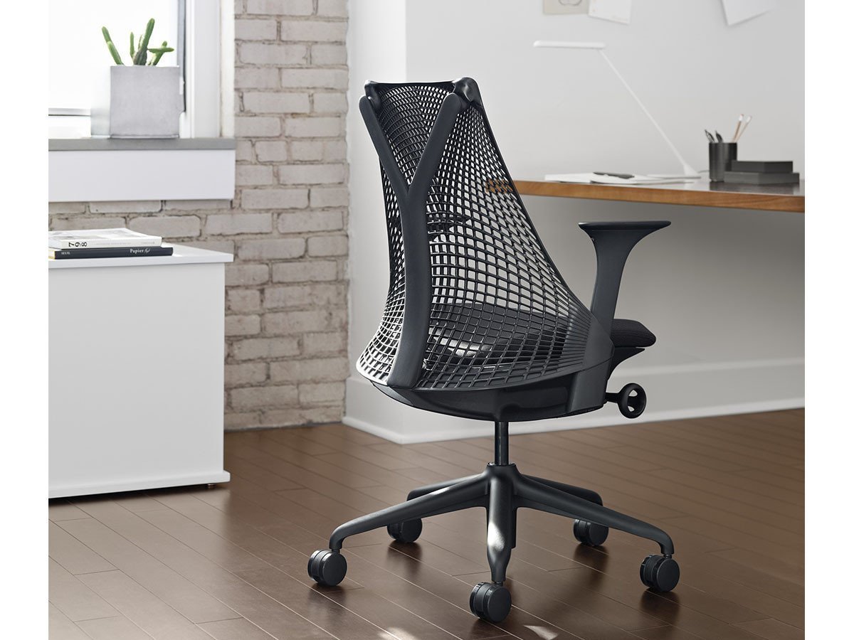 【ハーマンミラー/Herman Miller / GOODS】のSAYL Chair Suspension Mid-Back / セイルチェア サスペンションミドルバック アジャスタブルアーム(ブラック) 人気、トレンドファッション・服の通販 founy(ファニー) 　フレーム　Frame, Outline　プチプライス・低価格　Affordable / Budget Price　ホーム・キャンプ・アウトドア・お取り寄せ　Home Living / Home & Lifestyle / Camping Gear / Outdoor Camping　家具・インテリア　Home Furniture & Interior. Stylish & Functional Living Spaces　チェア・椅子　Seating & Chairs　オフィスチェア・在宅ワーク用チェア　Office & Desk Chairs　other-4|ID: prp329100000010975 ipo3291000000031489739