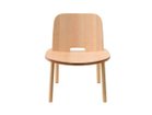 【マルニコレクション/MARUNI COLLECTION / GOODS】のFugu Lounge Chair / フグ ラウンジチェア 肘無 ウッド:アッシュ NL-0(ウレタン塗装 / ナチュラルホワイト)|ID:prp329100000010993