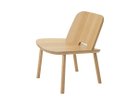 【マルニコレクション/MARUNI COLLECTION / GOODS】のFugu Lounge Chair / フグ ラウンジチェア 肘無 ウッド:オーク NL-0(ウレタン塗装 / ナチュラルホワイト)|ID:prp329100000010993