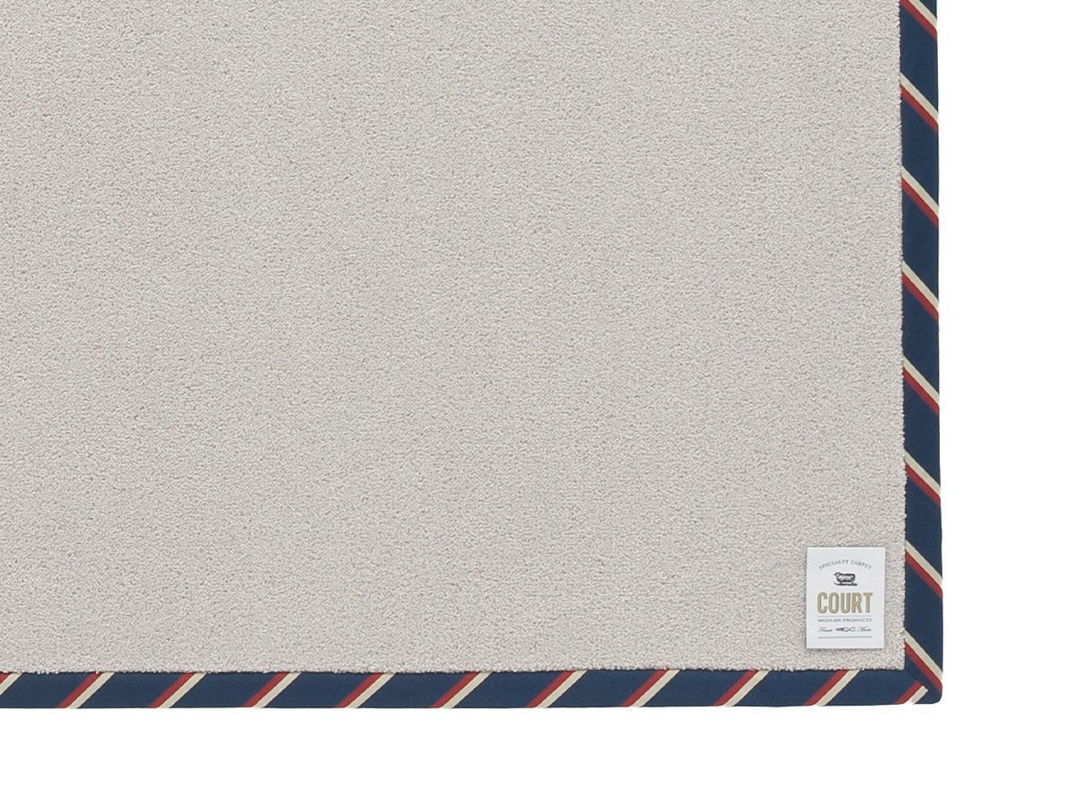 【コート/COURT / GOODS】のCOLLEGE COURT / カレッジ コート インテリア・キッズ・メンズ・レディースファッション・服の通販 founy(ファニー) 　送料無料　Free Shipping　クラシック　Classic　スーツ　Suit　パイピング　Piping　エレガント 上品　Elegant　ホーム・キャンプ・アウトドア・お取り寄せ　Home,Garden,Outdoor,Camping Gear　家具・インテリア　Furniture　その他 インテリア雑貨、家具　Furniture, Interior, Others　ラグホワイトグレー、パイピング:タイ - ネイビー|ID: prp329100000010998 ipo3291000000030223213