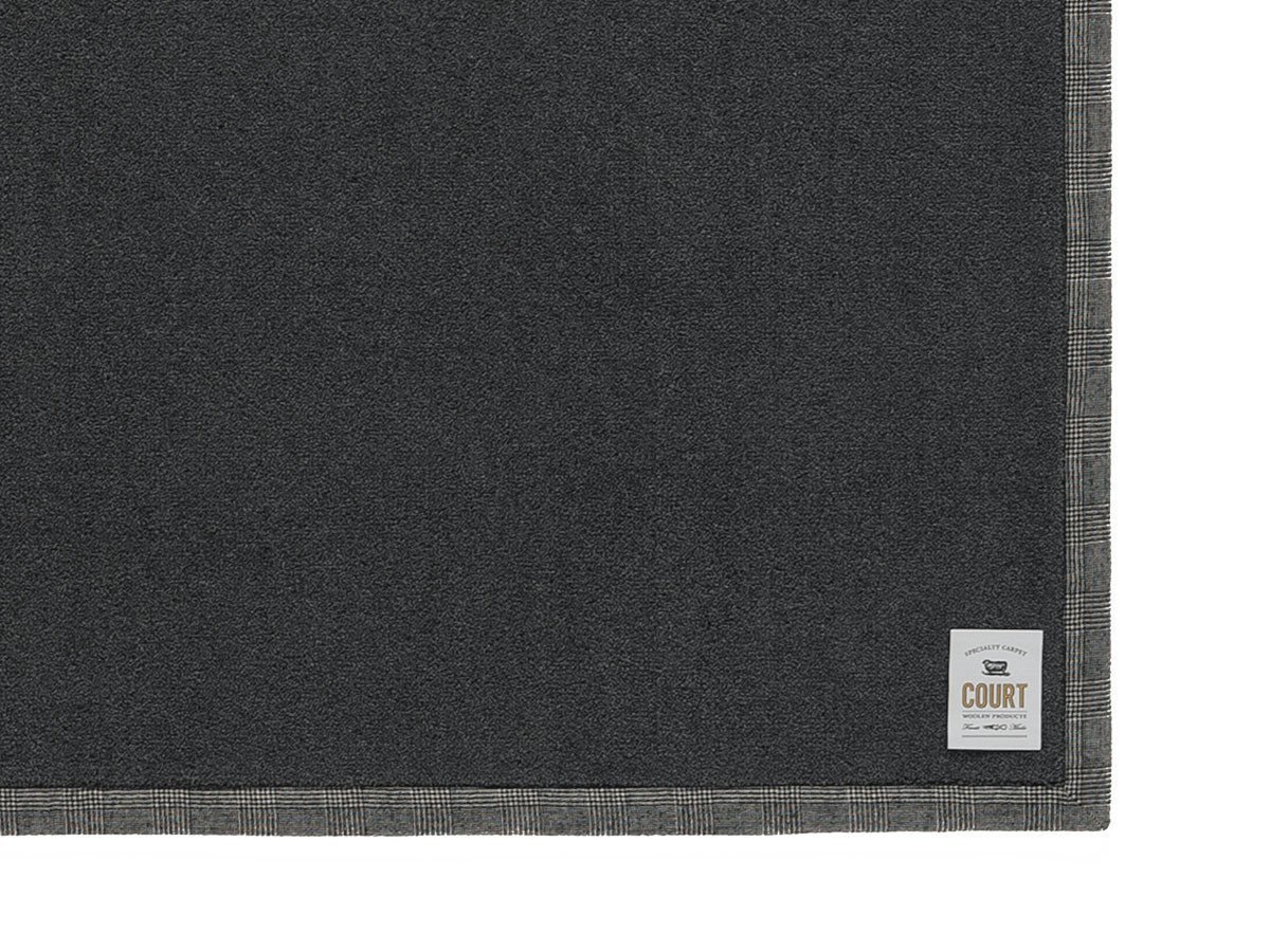 【コート/COURT / GOODS】のCOLLEGE COURT / カレッジ コート インテリア・キッズ・メンズ・レディースファッション・服の通販 founy(ファニー) 　送料無料　Free Shipping　クラシック　Classic　スーツ　Suit　パイピング　Piping　エレガント 上品　Elegant　ホーム・キャンプ・アウトドア・お取り寄せ　Home,Garden,Outdoor,Camping Gear　家具・インテリア　Furniture　その他 インテリア雑貨、家具　Furniture, Interior, Others　ラグチャコールグレー、パイピング:グレンチェック|ID: prp329100000010998 ipo3291000000030223251