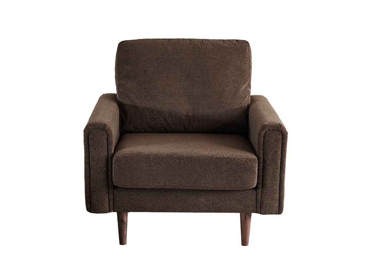 【スウィッチ/SWITCH / GOODS】のCarmona Sofa 1P / カルモナ 1人掛けソファ インテリア・キッズ・メンズ・レディースファッション・服の通販 founy(ファニー) 　送料無料　Free Shipping　クッション　Cushion, Throw Pillow　シンプル　Simple, Minimal　ベーシック　Basic, Essential　ホーム・キャンプ・アウトドア・お取り寄せ　Home Living / Home & Lifestyle / Camping Gear / Outdoor Camping　家具・インテリア　Home Furniture & Interior. Stylish & Functional Living Spaces　ソファー　Couches & Sofas　張地:F-31 モケット クリンプブラウン(Sシリーズ)|ID: prp329100000011015 ipo3291000000036855019